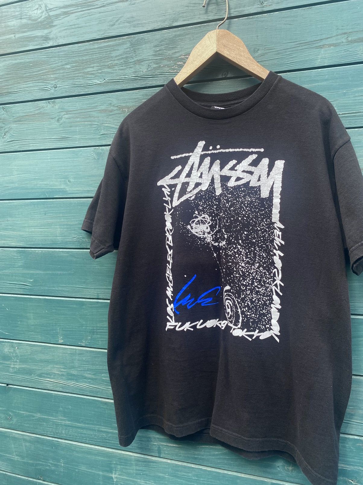 Stussy Vintage 00s Stüssy T-shirt Size US L / EU 52-54 / 3 - 2 Thumbnail