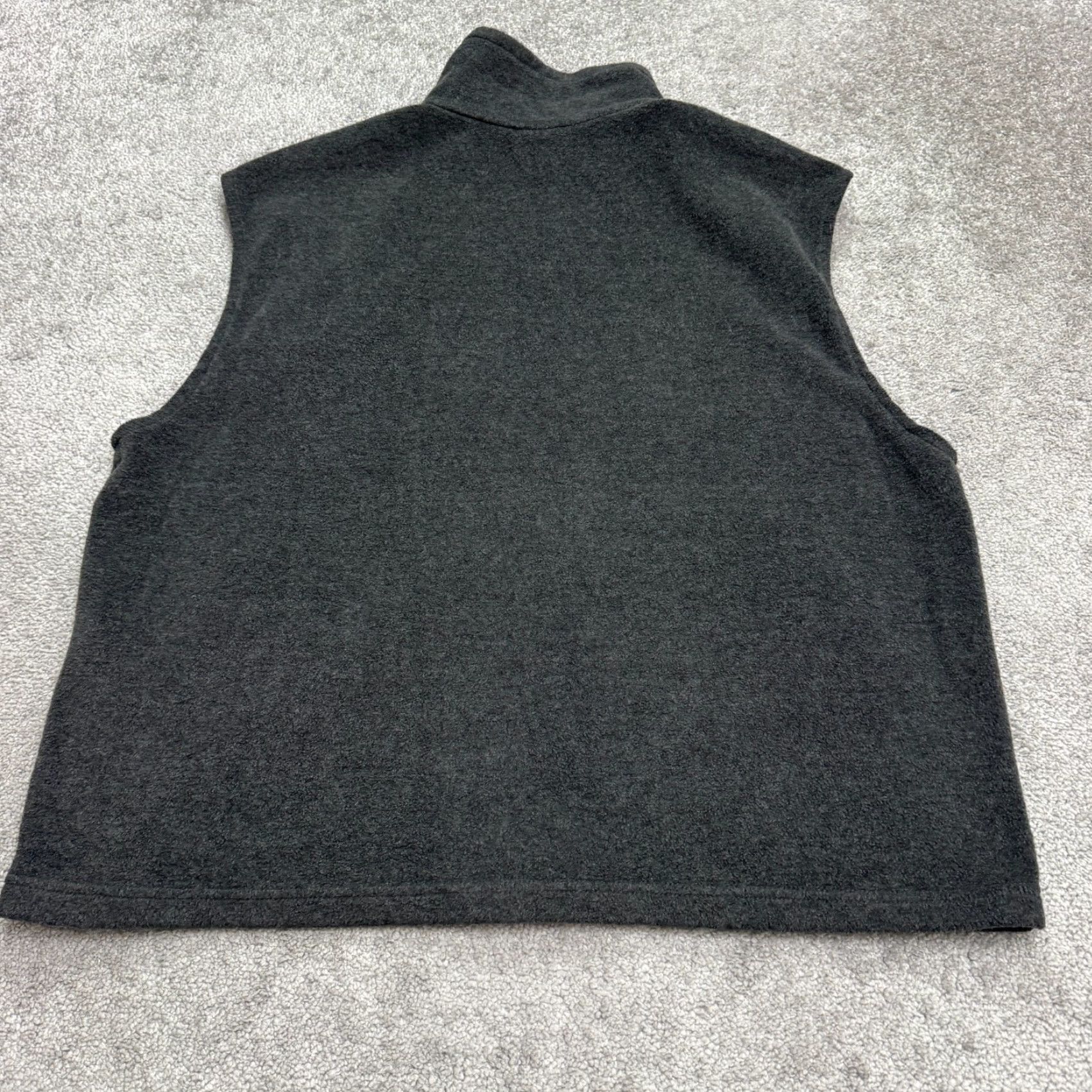 Vintage Columbia Steens Mountain Vest Mens XL Fleece Zip Pockets Gray Full Zip Outdoor Hiking Casual Size US XL / EU 56 / 4 - 2 Thumbnail