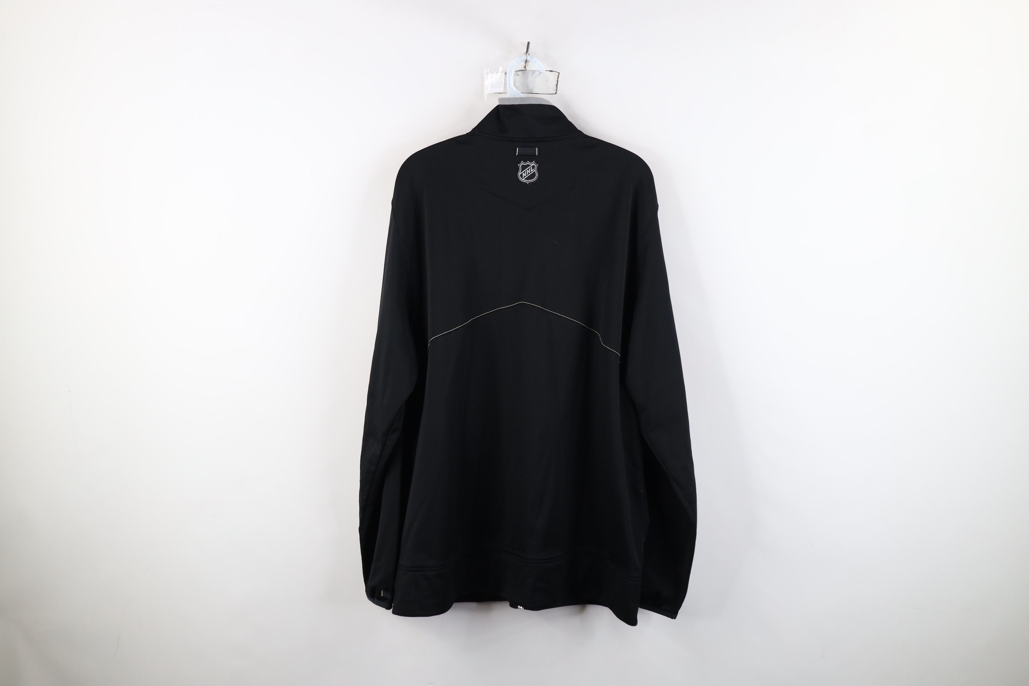Reebok Reebok Center Ice Penguins Hockey Full Zip Jacket Black Size US L / EU 52-54 / 3 - 14 Thumbnail
