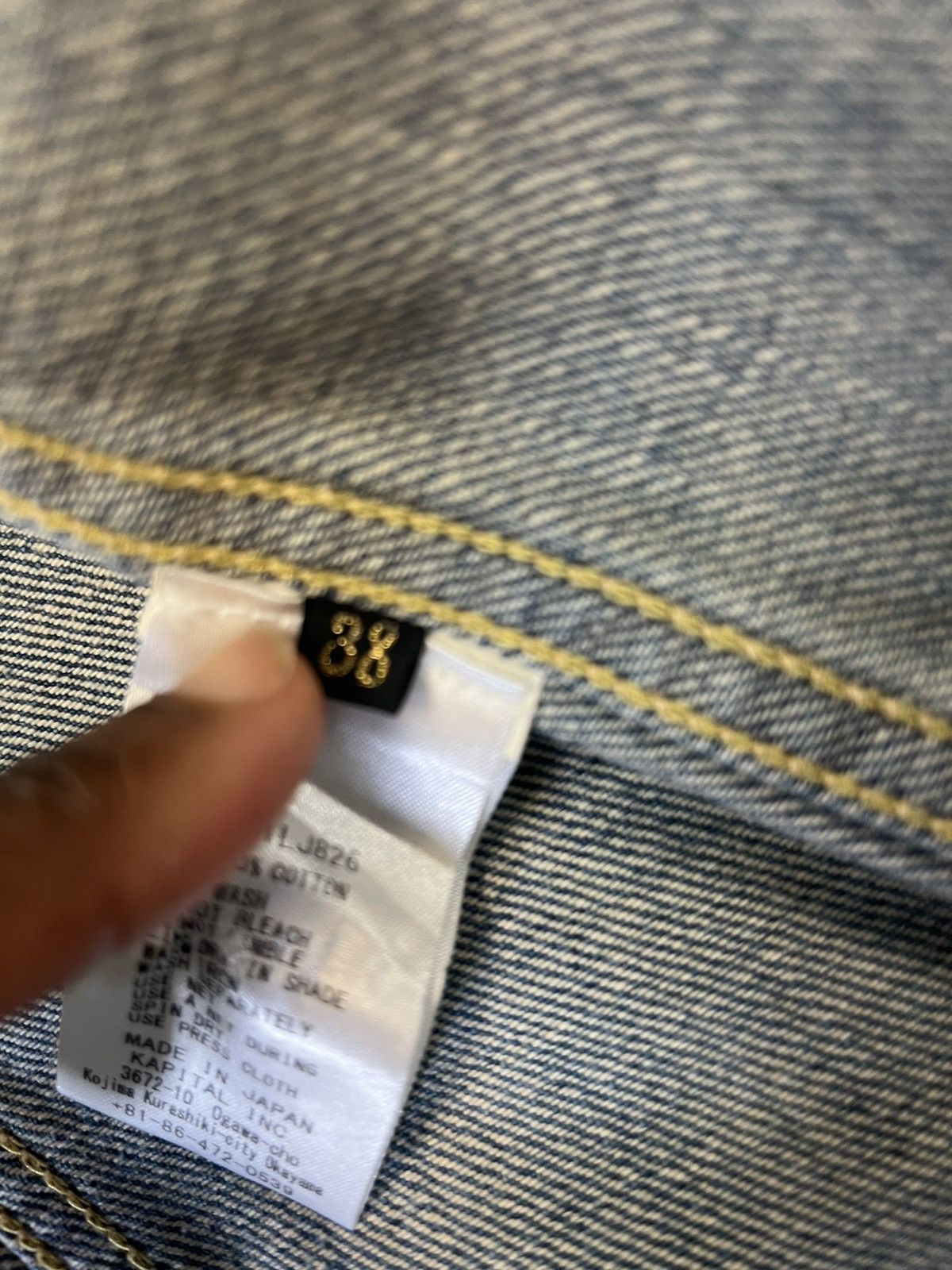 Kapital Kapital Smile Jean Jacket Size US XS / EU 42 / 0 - 3 Thumbnail