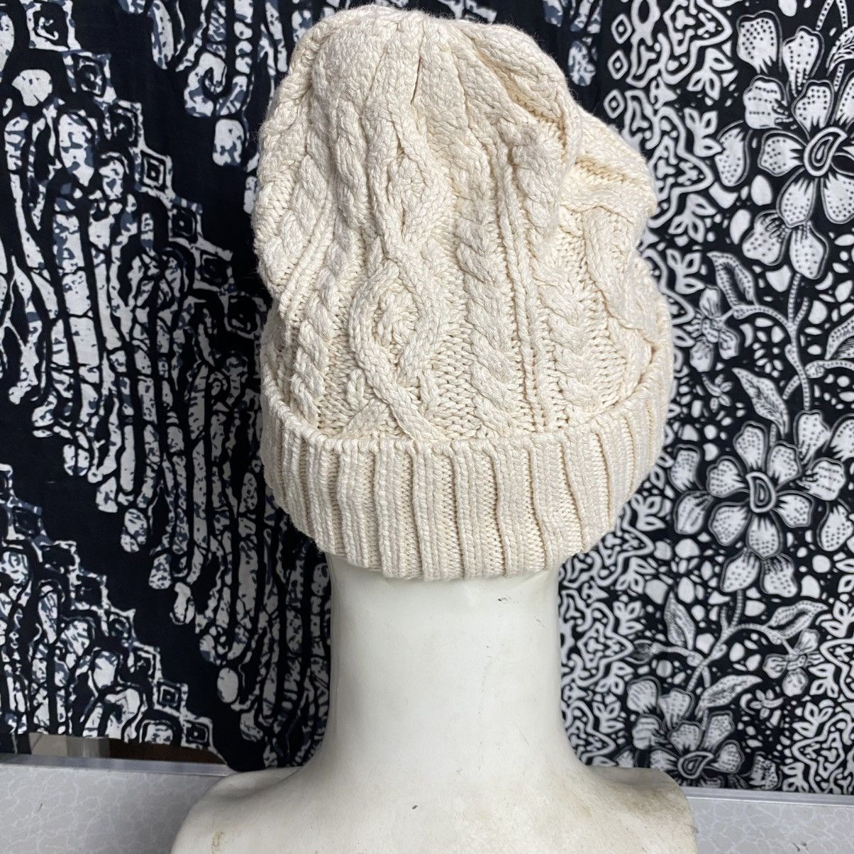 Japanese Brand × Vintage 2000s y2k heart market blue blue Japan beanie hats Size ONE SIZE - 2 Thumbnail