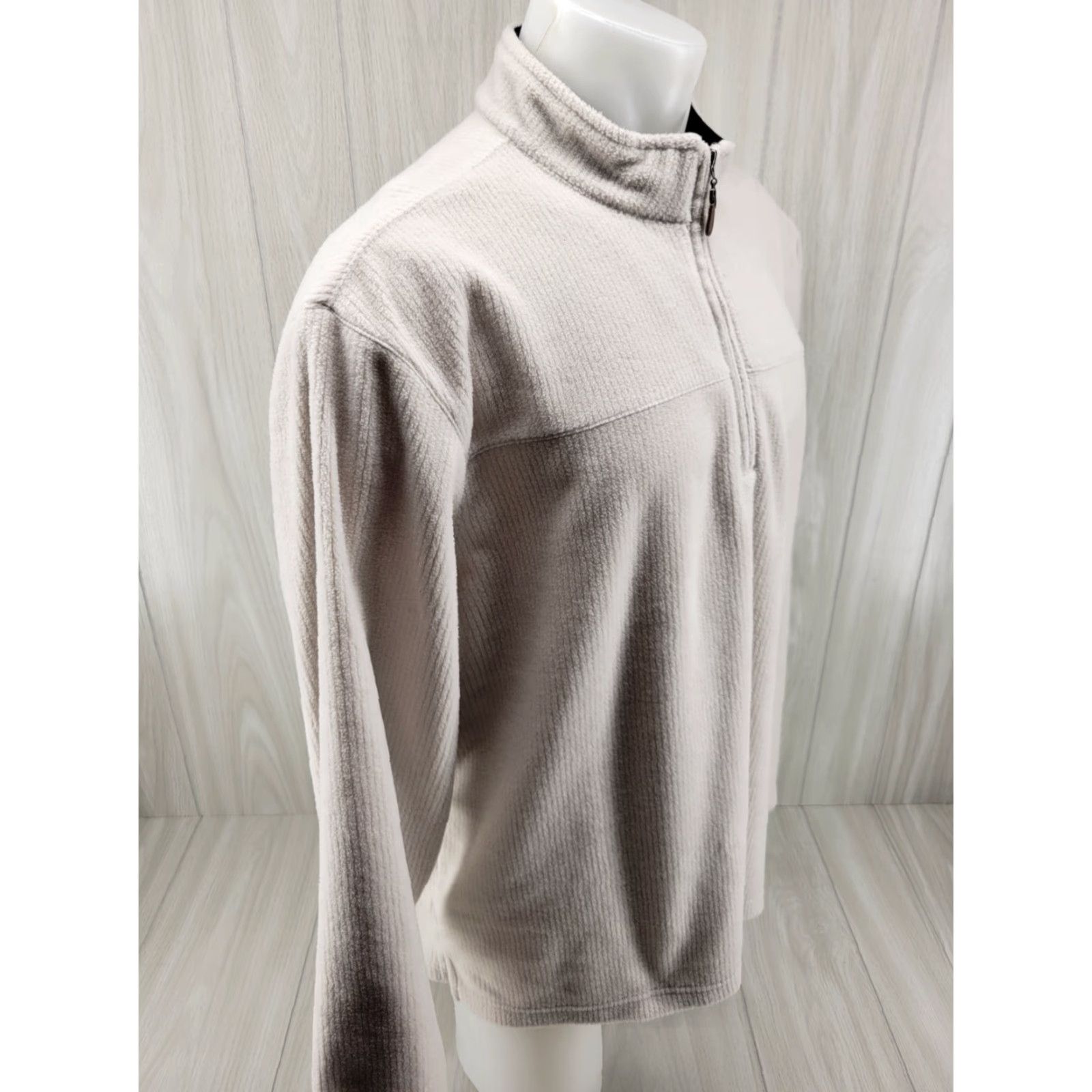 Vintage VINTAGE Pro Tour Golf 1/4 Zip Pullover Fleece Men’s XL Khaki Size US XL / EU 56 / 4 - 6 Thumbnail