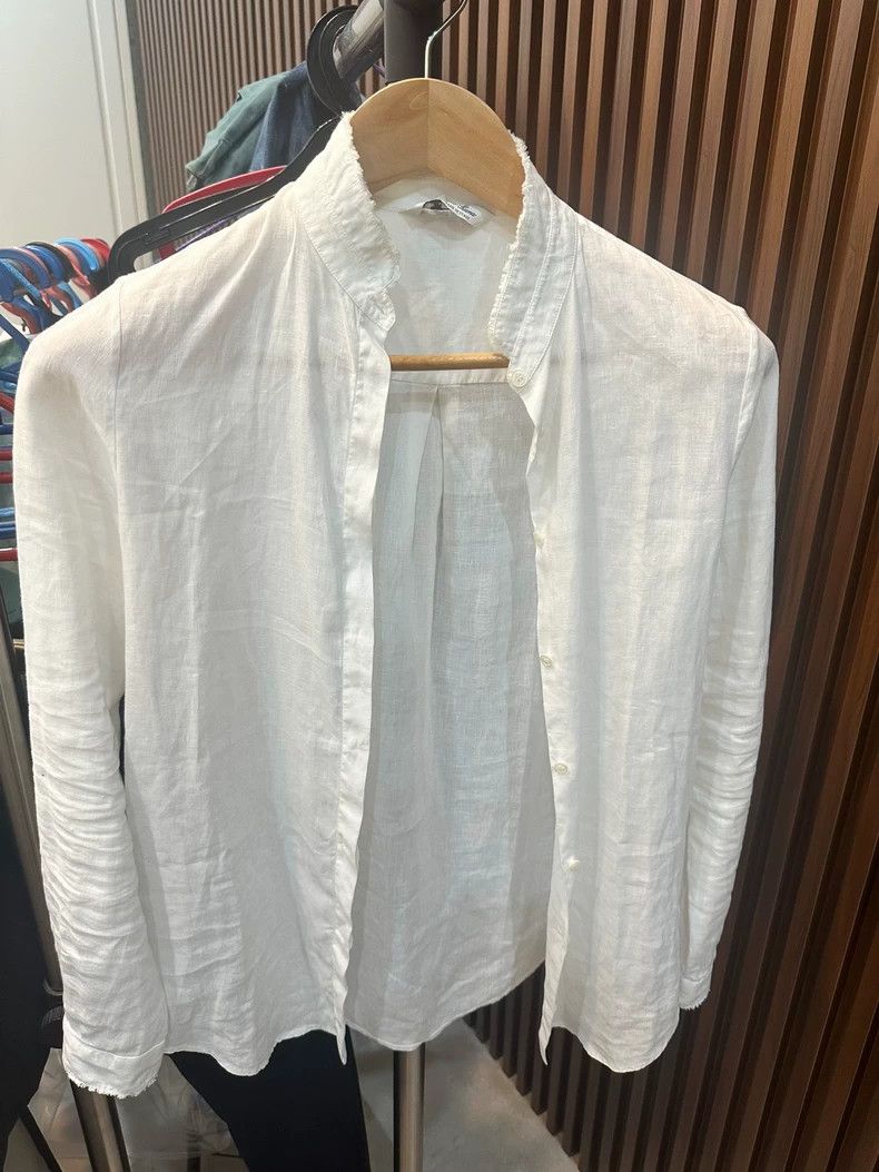 Loro Piana LORO PIANA A beige shirt Size XS / US 0-2 / IT 36-38 - 1 Thumbnail