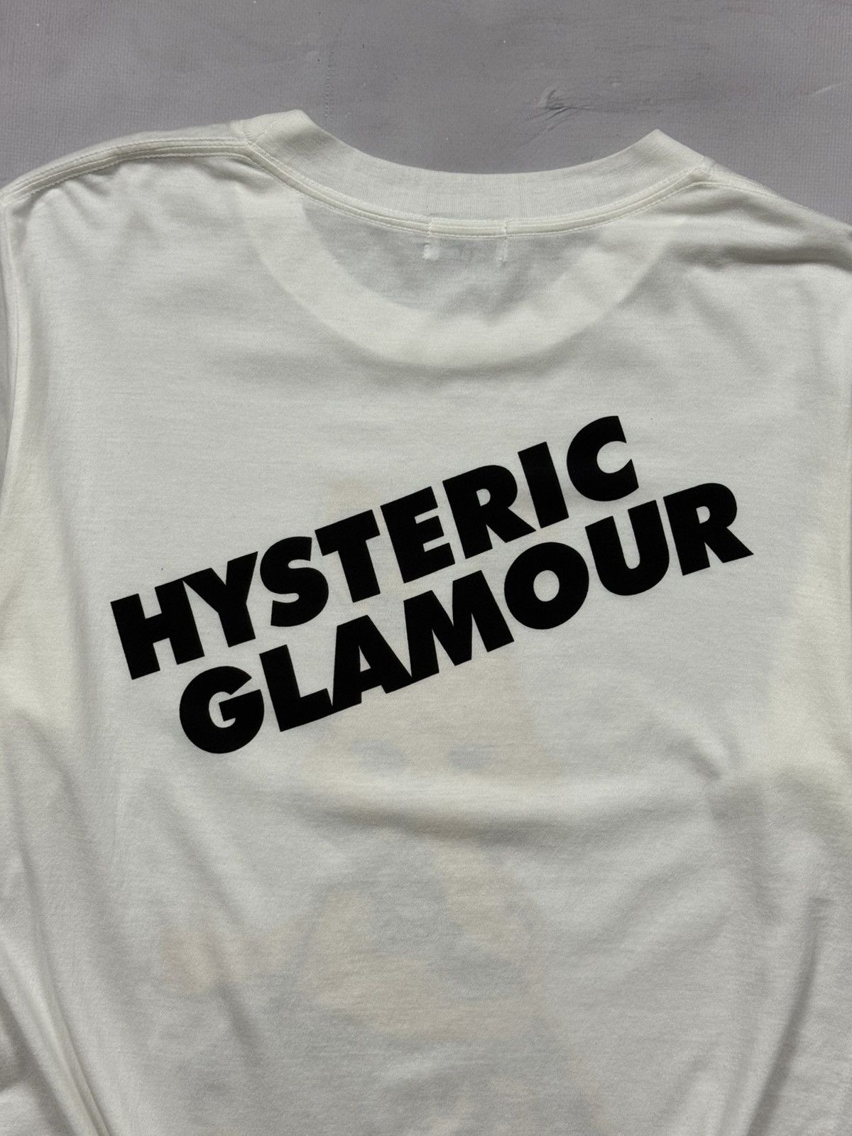 Hysteric Glamour Hysteric Glamour Pop-Art Bunny Tee(Navy/M) Size US M / EU 48-50 / 2 - 3 Thumbnail