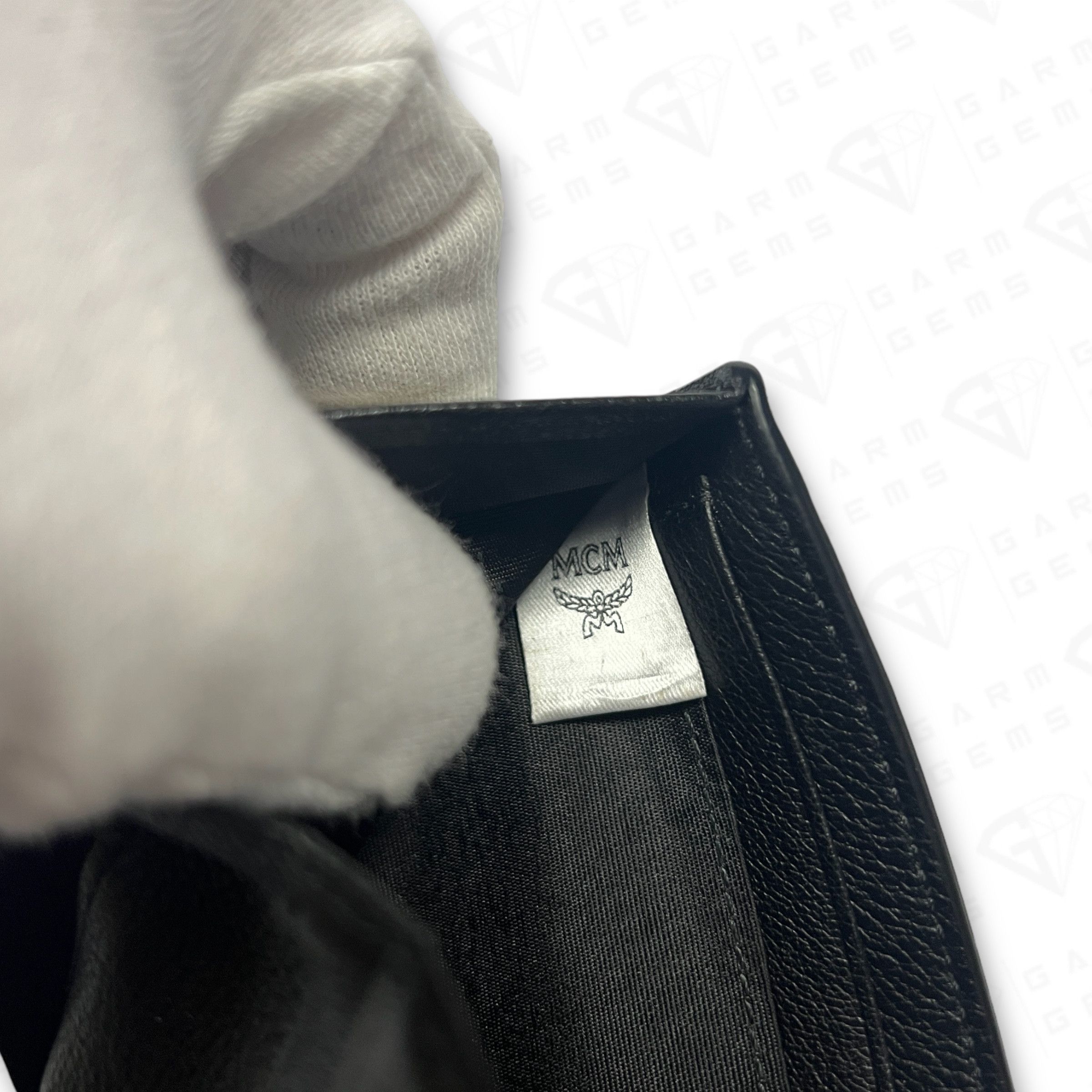 MCM MCM Aren Snap Embossed Leather Wallet Size ONE SIZE - 5 Thumbnail