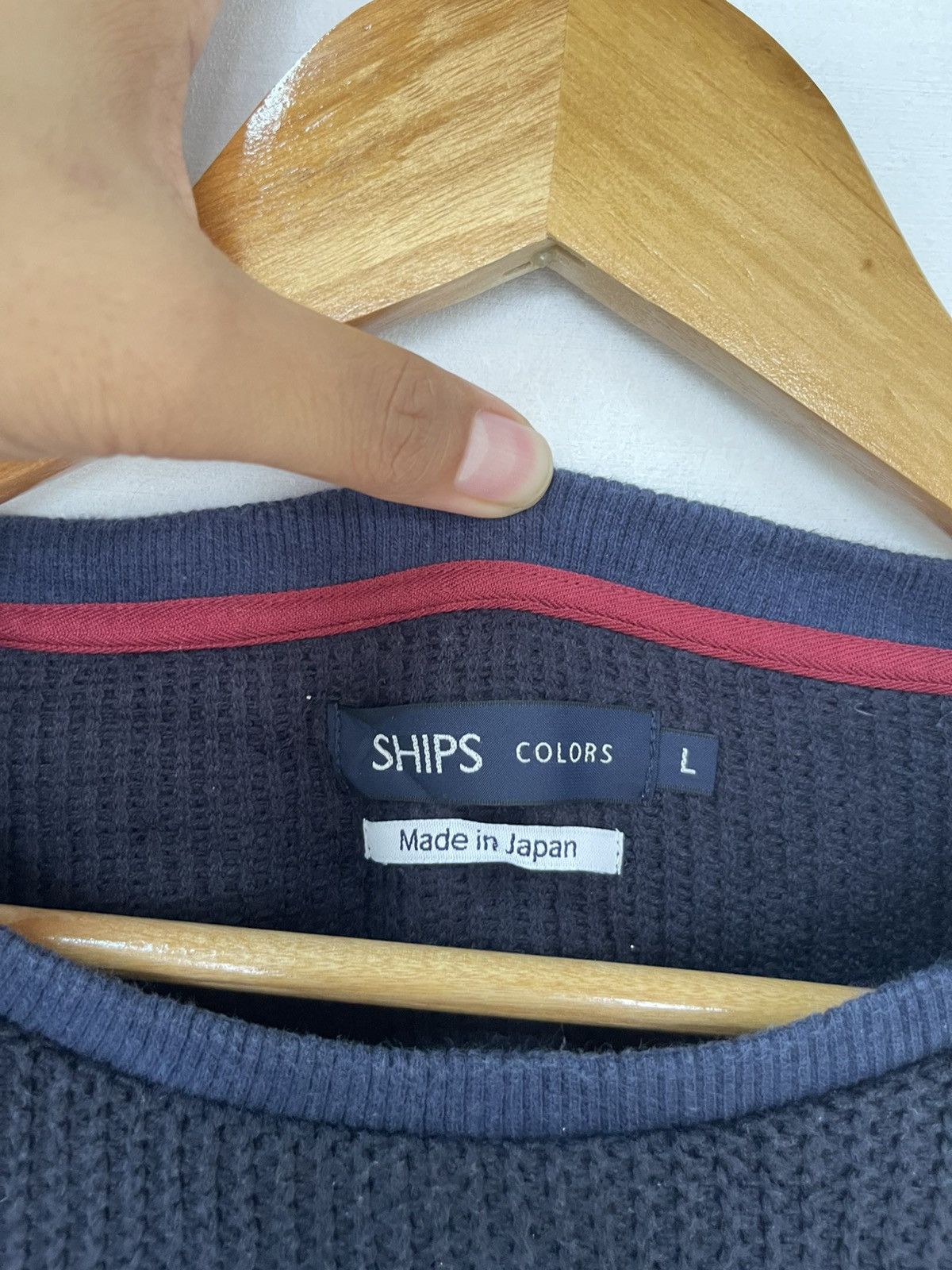 Japanese Brand × SHIPS × Vintage VINTAGE SHIPS COLOUR MADE IN JAPAN Size US L / EU 52-54 / 3 - 2 Thumbnail