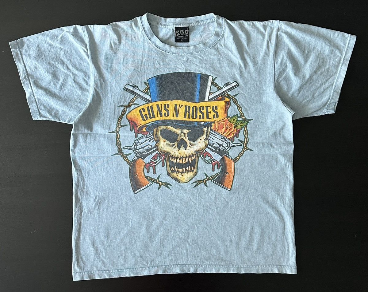 Vintage Guns N’ Roses Vintage Double-Sided Tee / Natural Fade Size US L / EU 52-54 / 3 - 1 Thumbnail