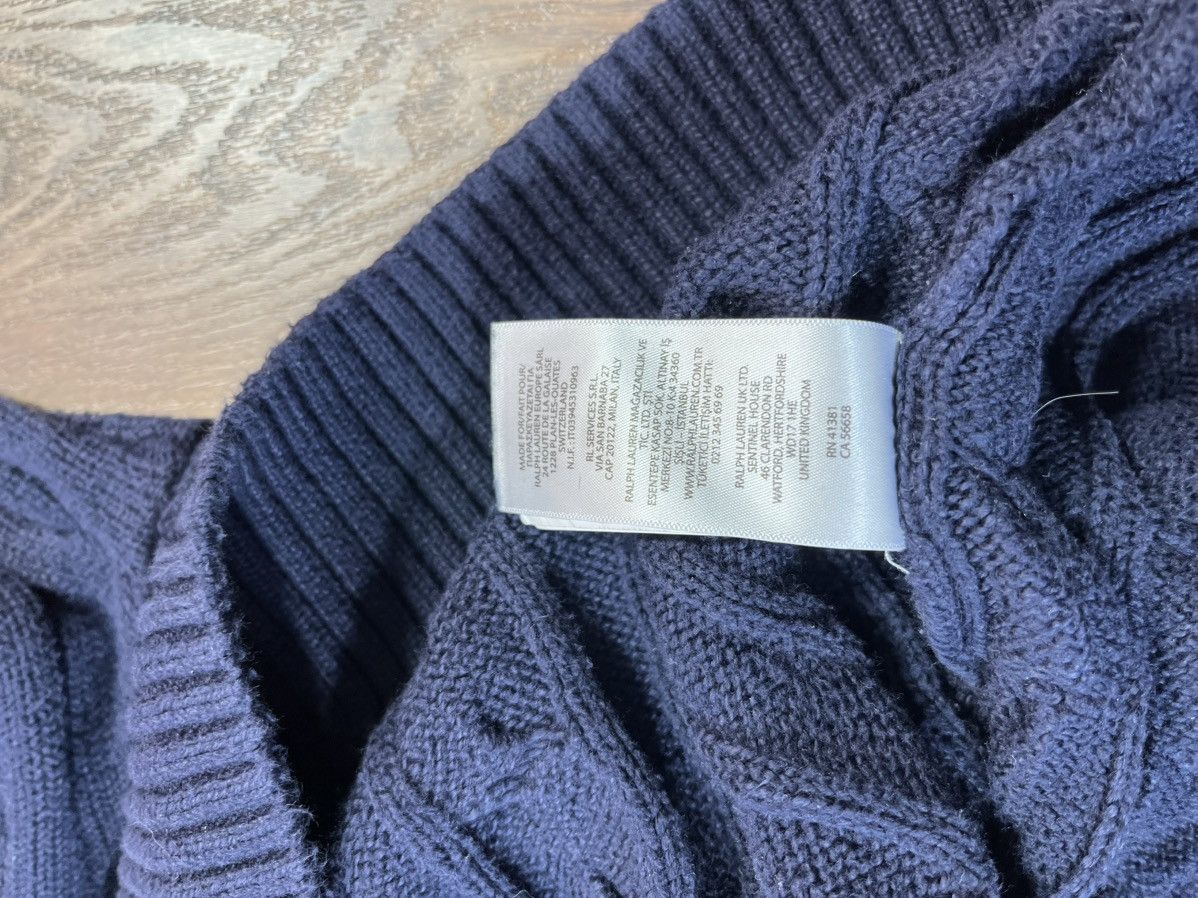 Polo Ralph Lauren 3XL Vintage Polo Ralph Lauren Knit Sweater Size US XXL / EU 58 / 5 - 5 Thumbnail