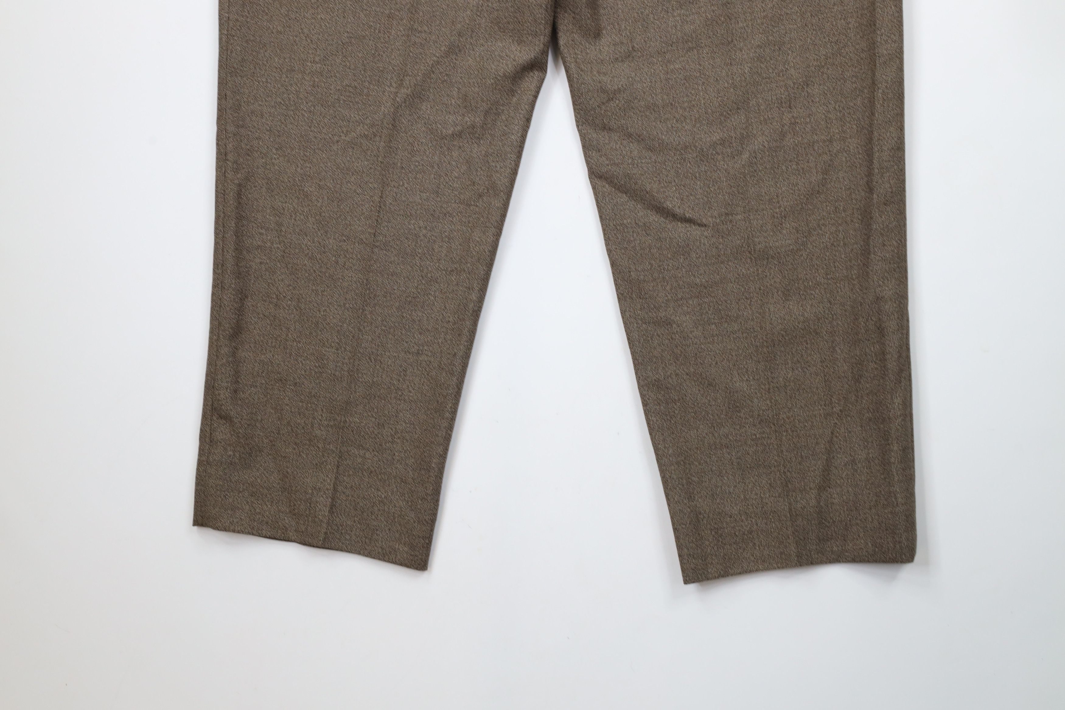 Ermenegildo Zegna × Vintage Ermenegildo Zegna Superfine Australian Wool Pleated Pants Size 38" / US 16 / IT 52 - 11 Thumbnail
