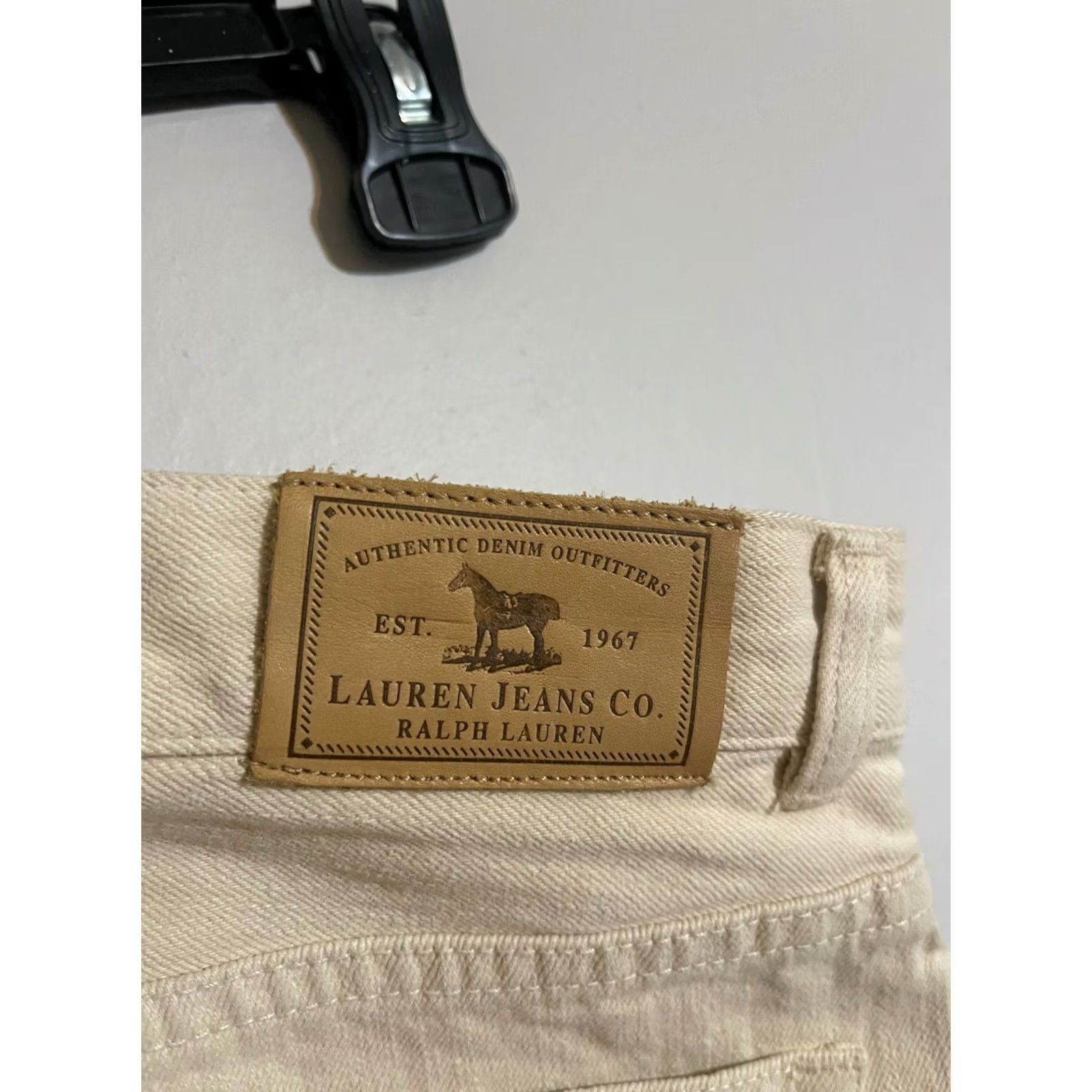 Polo Ralph Lauren Polo Ralph Lauren Jeans Co Ladies Bedford Ivory Jeans Women's 6 Size 28" / US 6 / IT 42 - 6 Thumbnail