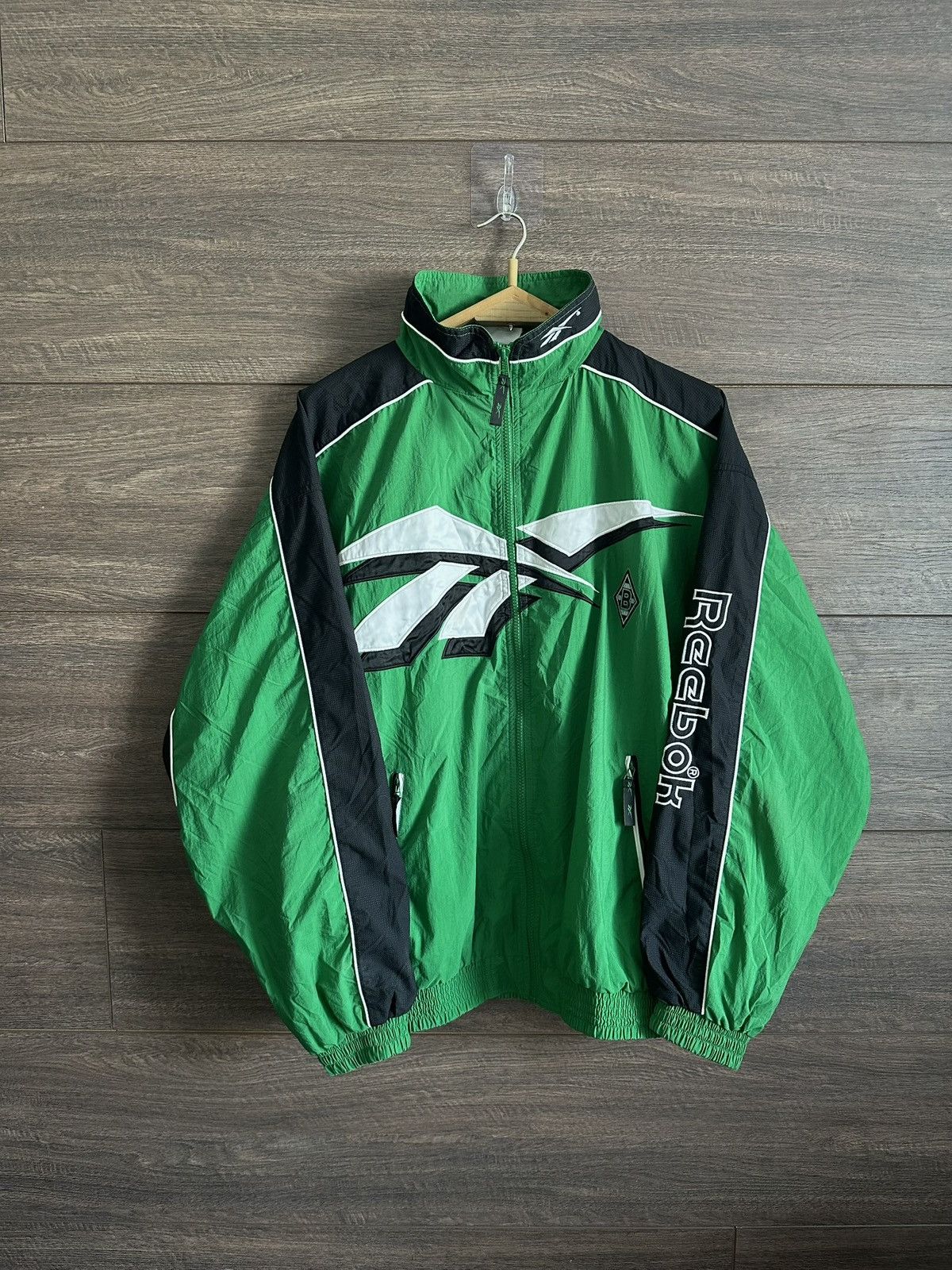 Other Vintage 90's Reebok Borussia Monchengladbach Track Jacket XL Size US XL / EU 56 / 4 - 1 Thumbnail