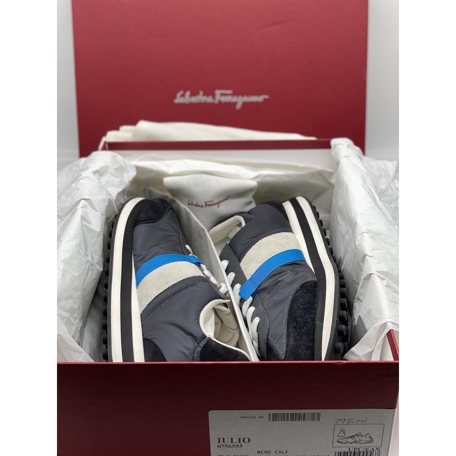 Salvatore Ferragamo Salvatore Ferragamo Iulio Sneakers sz. 10.5 us Size US 10.5 / EU 43-44 - 10 Thumbnail