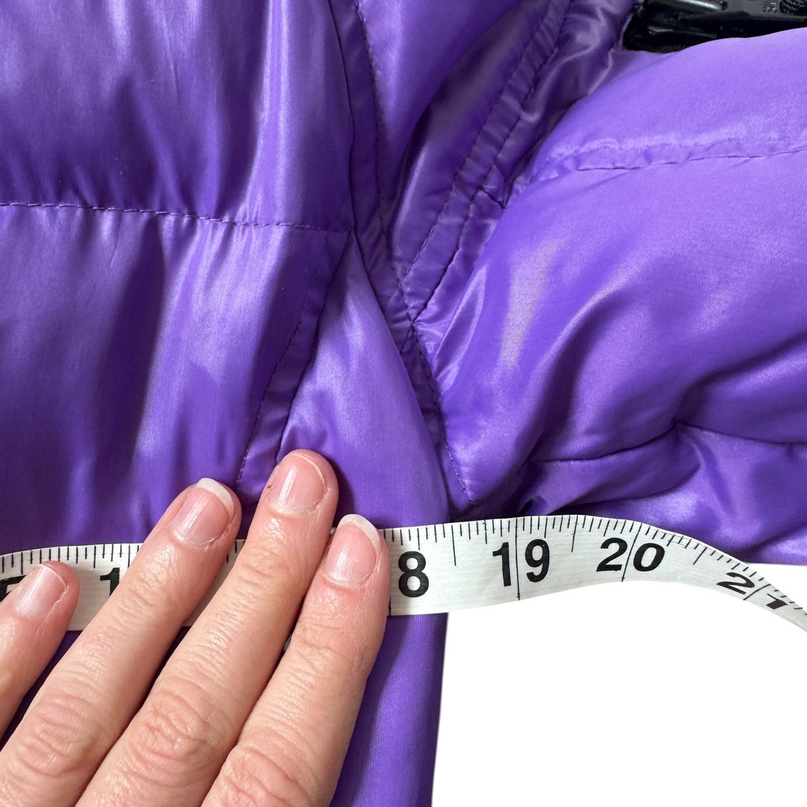 SAM. SAM. Freestyle Puffer Goose Down Jacket Iris Glossy Purple Size M / US 6-8 / IT 42-44 - 9 Thumbnail