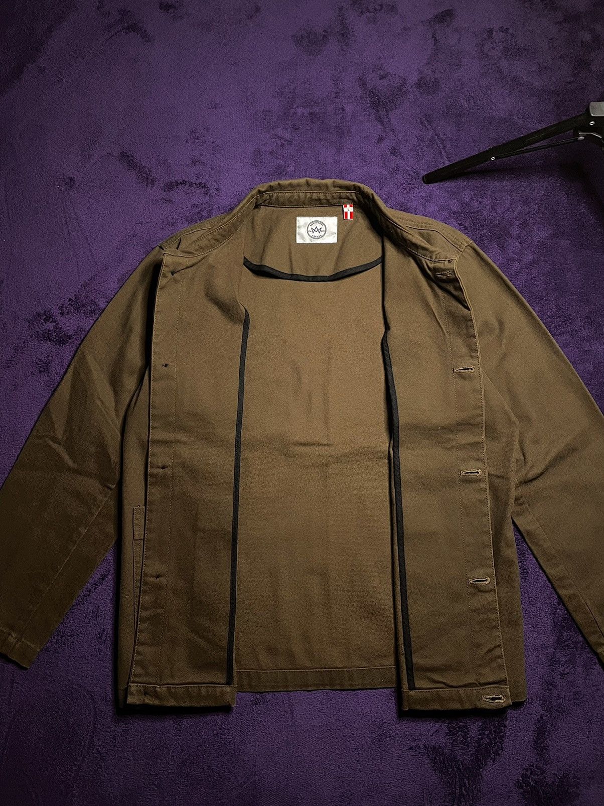 Vintage Vintage Kronstadt Casual denim shirt brown jacket Size US L / EU 52-54 / 3 - 5 Thumbnail
