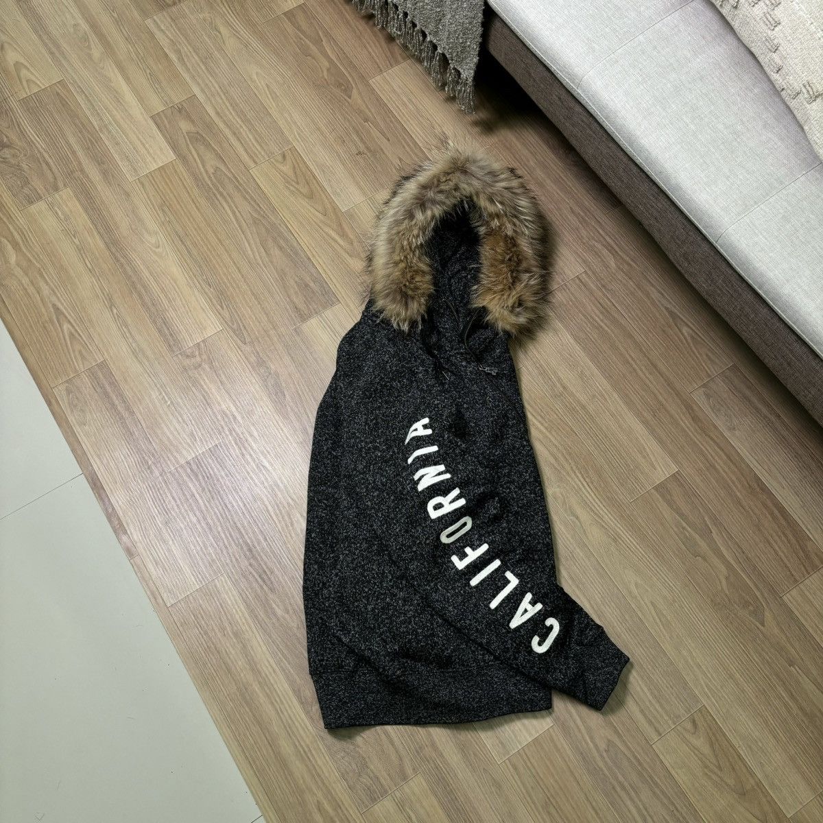 Gotcha × If Six Was Nine × Le Grande Bleu (L.G.B.) Vintage Gotcha California Fur hoodie ifsixwasnine LGB style Size US L / EU 52-54 / 3 - 4 Thumbnail