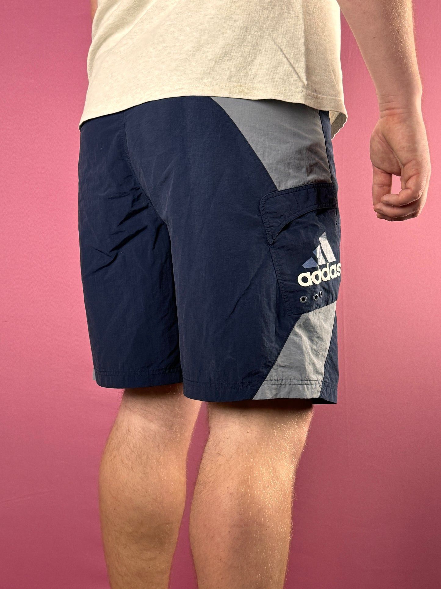 Adidas × Vintage Adidas Vintage Men's Sport Shorts - XL Size US 40 / EU 56 - 4 Thumbnail