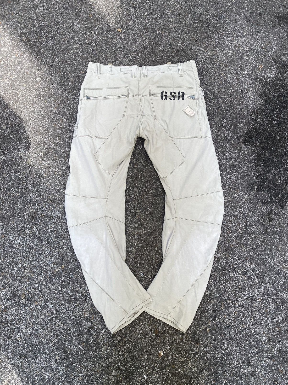 G-Star G STAR RAW DENIM JAPANESE MULTI POCKET KHAKI PANTS Size US 34 / EU 50 - 10 Thumbnail