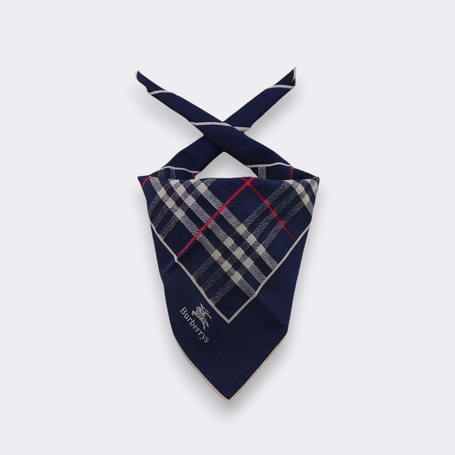 Burberry Vintage Burberry Handkerchief Neckerchief Bandana H252E Size ONE SIZE - 1 Thumbnail
