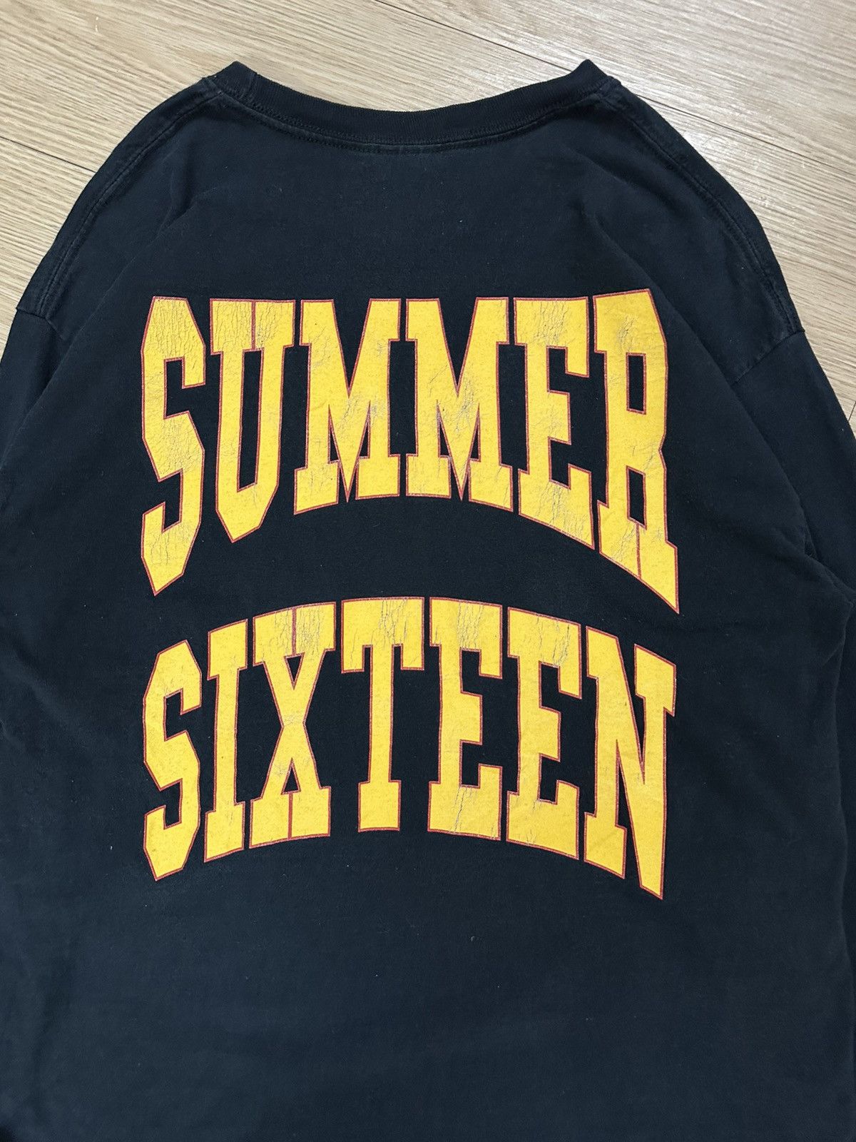 Drake × Rap Tees × Vintage Drake Revenge Summer Sixteen Album OVO Long Sleeve Tee Size US L / EU 52-54 / 3 - 7 Thumbnail