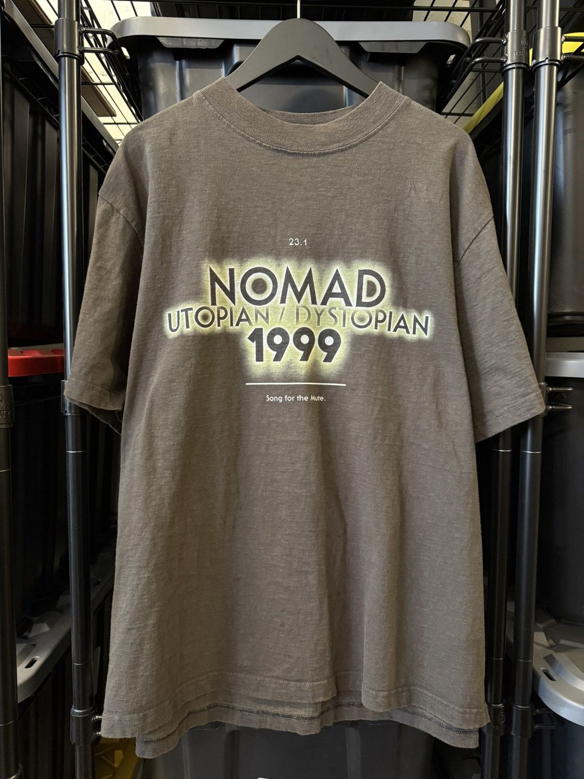 Song For The Mute Song For The Mute “Nomad 1999 Utopia/Distopia” Tee Size US L / EU 52-54 / 3 - 1 Thumbnail