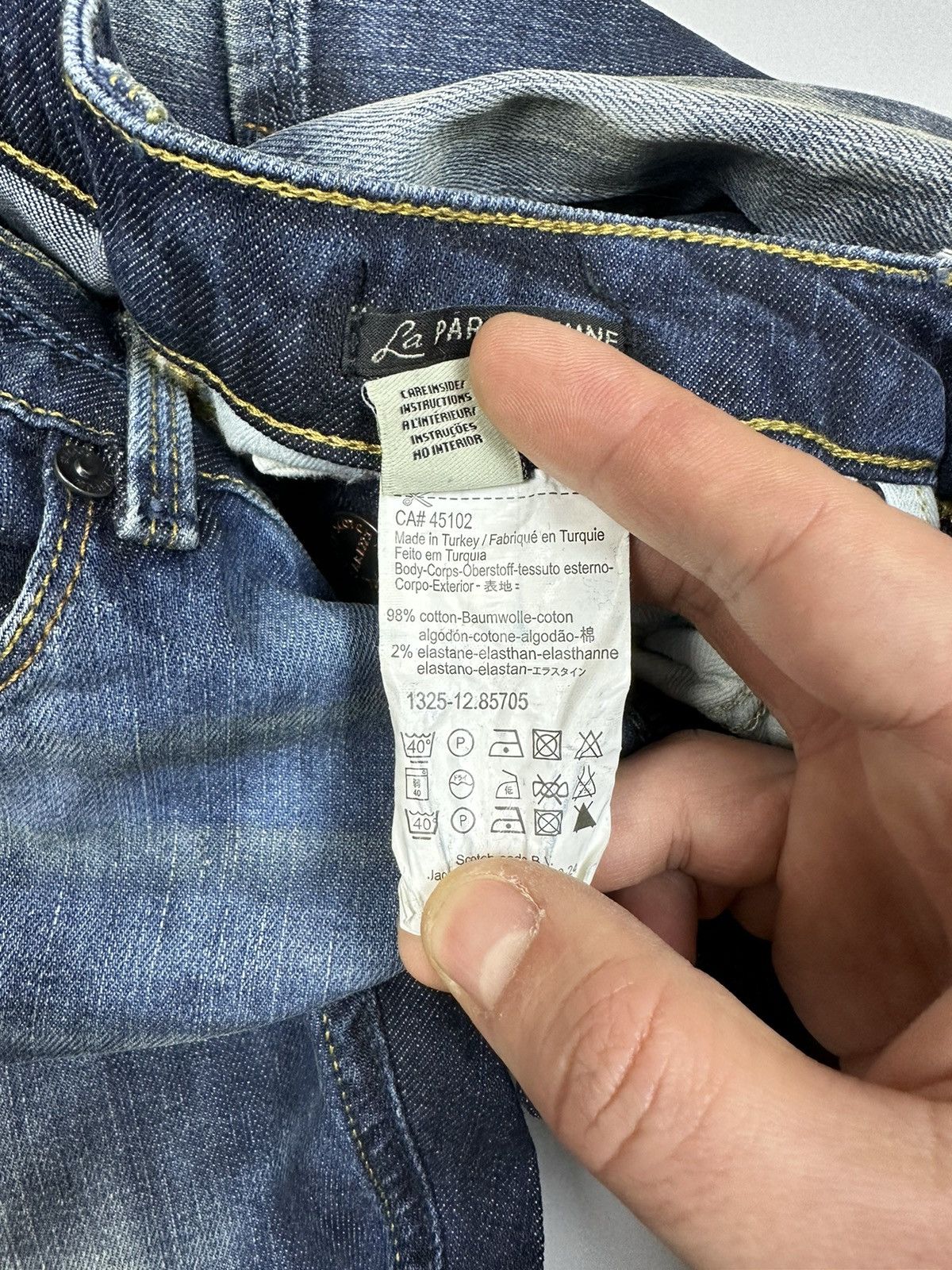 Jean × Scotch & Soda Blue faded slim fit jean Scotch&soda Size 30" / US 8 / IT 44 - 9 Thumbnail