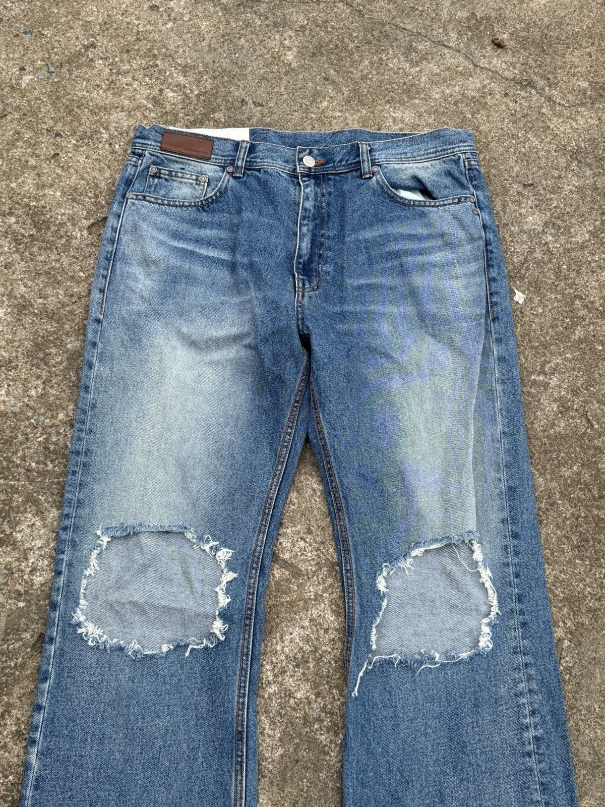 Andersson Bell Andersson Bell Destroyed Boots Cut Wide Jeans Jw Size US 34 / EU 50 - 3 Thumbnail