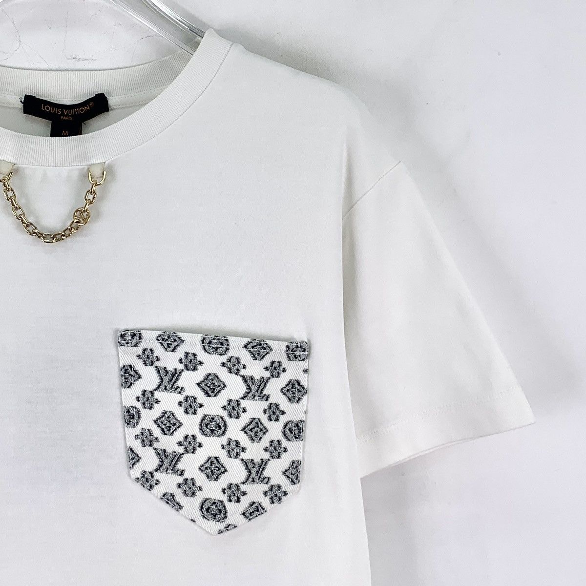 Louis Vuitton Louis Vuitton Monogram Printed Short Sleeve T-shirt K26WX Size M / US 6-8 / IT 42-44 - 3 Thumbnail