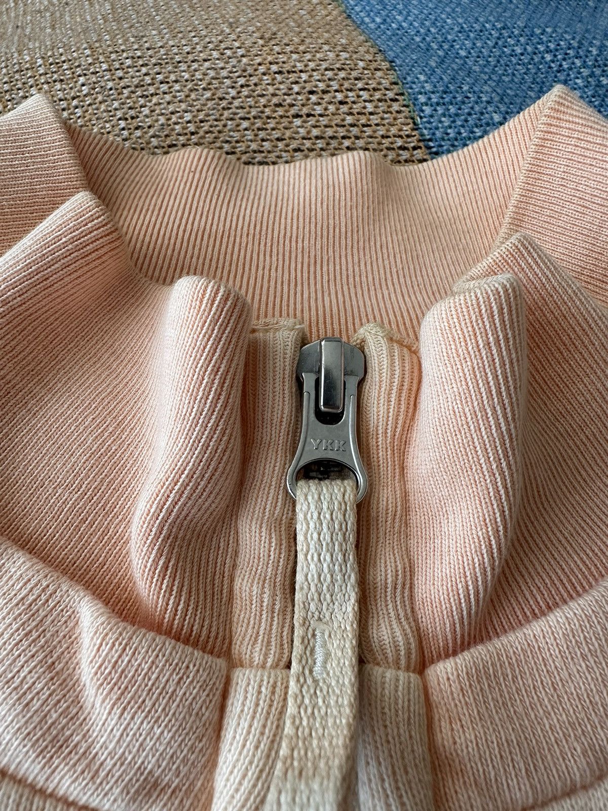 Stone Island Peach half zip sweater Size US L / EU 52-54 / 3 - 5 Thumbnail