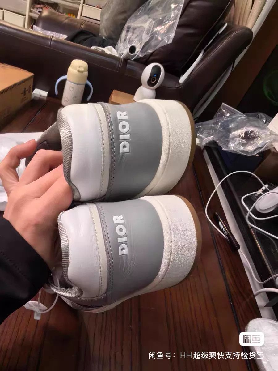 Dior Dior B27 Classic Gray & White Sneaker 42 Size US 9 / EU 42 - 5 Thumbnail