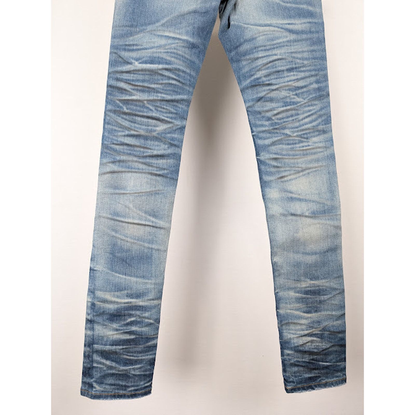 Amiri o1rshd1 Bleached MA Paisley MX1 Jeans Honeycomb Indigo Size US 40 / EU 56 - 15 Thumbnail