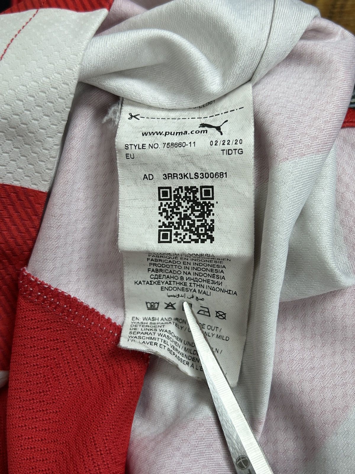 Puma Umbro PSV Eindhoven 2020/21 #19 Cody Gakpo Home Kit Size US S / EU 44-46 / 1 - 10 Thumbnail