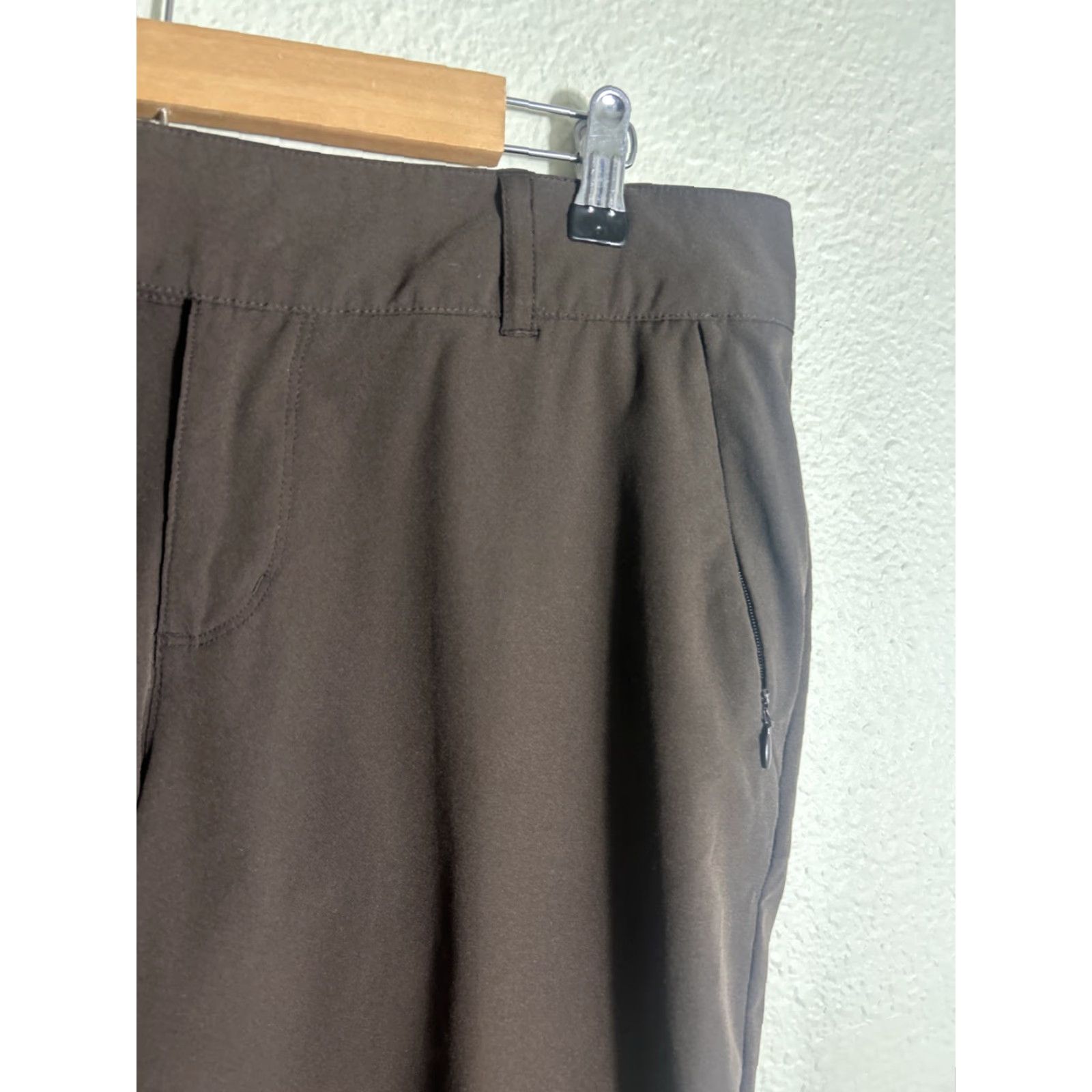 Vintage Columbia Titanium Woman Pants Brown 12 Regular Athletic Casual Hiking 36x28 Womens Size 34" / US 12 / IT 48 - 5 Thumbnail