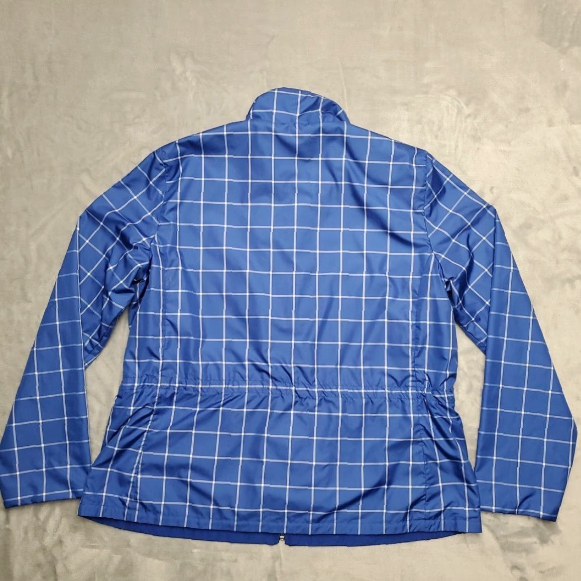 Ralph Lauren VINTAGE Lauren Ralph Lauren Jacket Womens Large Blue Window Pane Check Plaid Performance Size L / US 10 / IT 46 - 5 Thumbnail