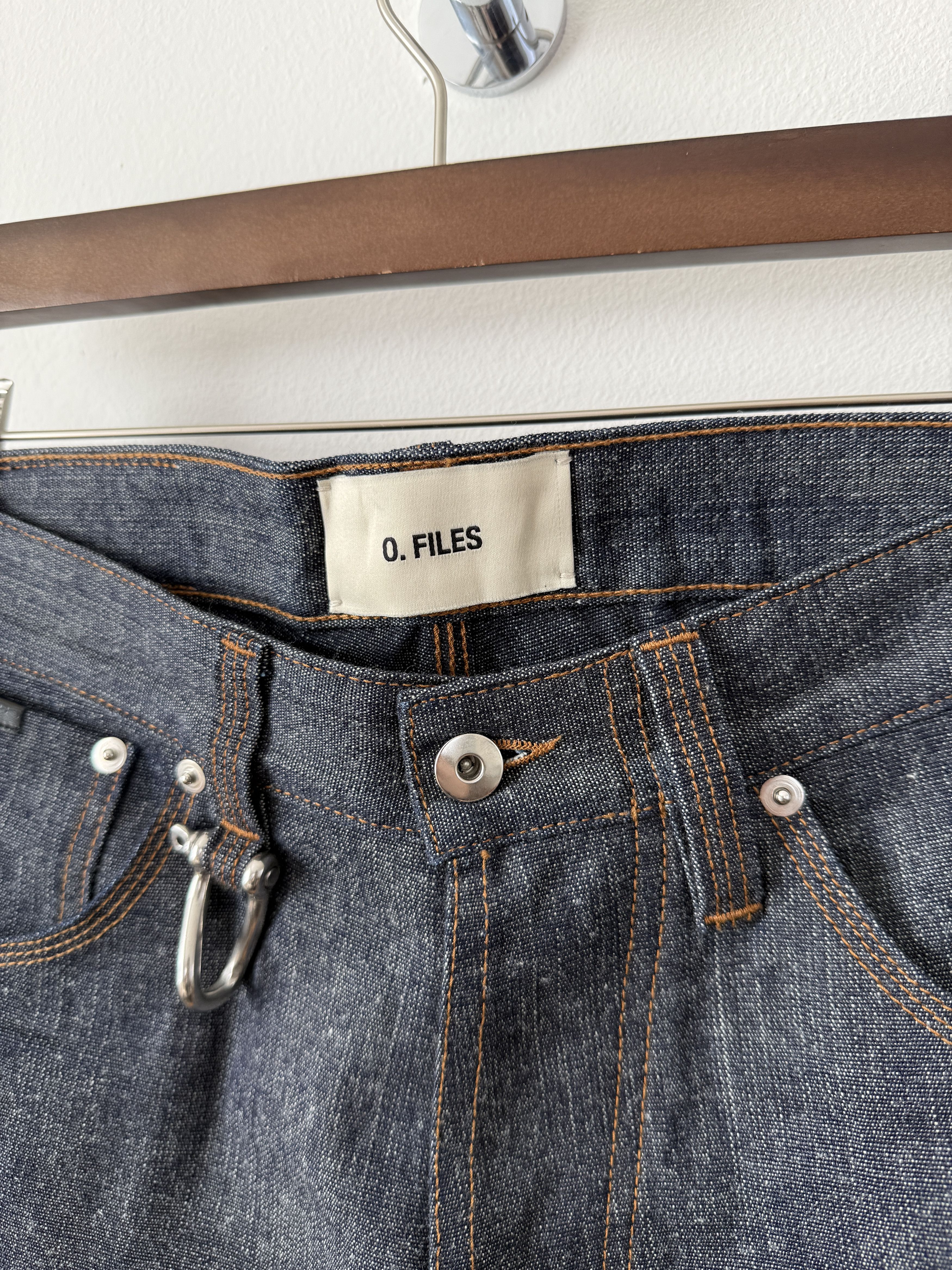 Ojardorf O. FILES Italian Raw Denim Jeans Size US 31 - 6 Thumbnail