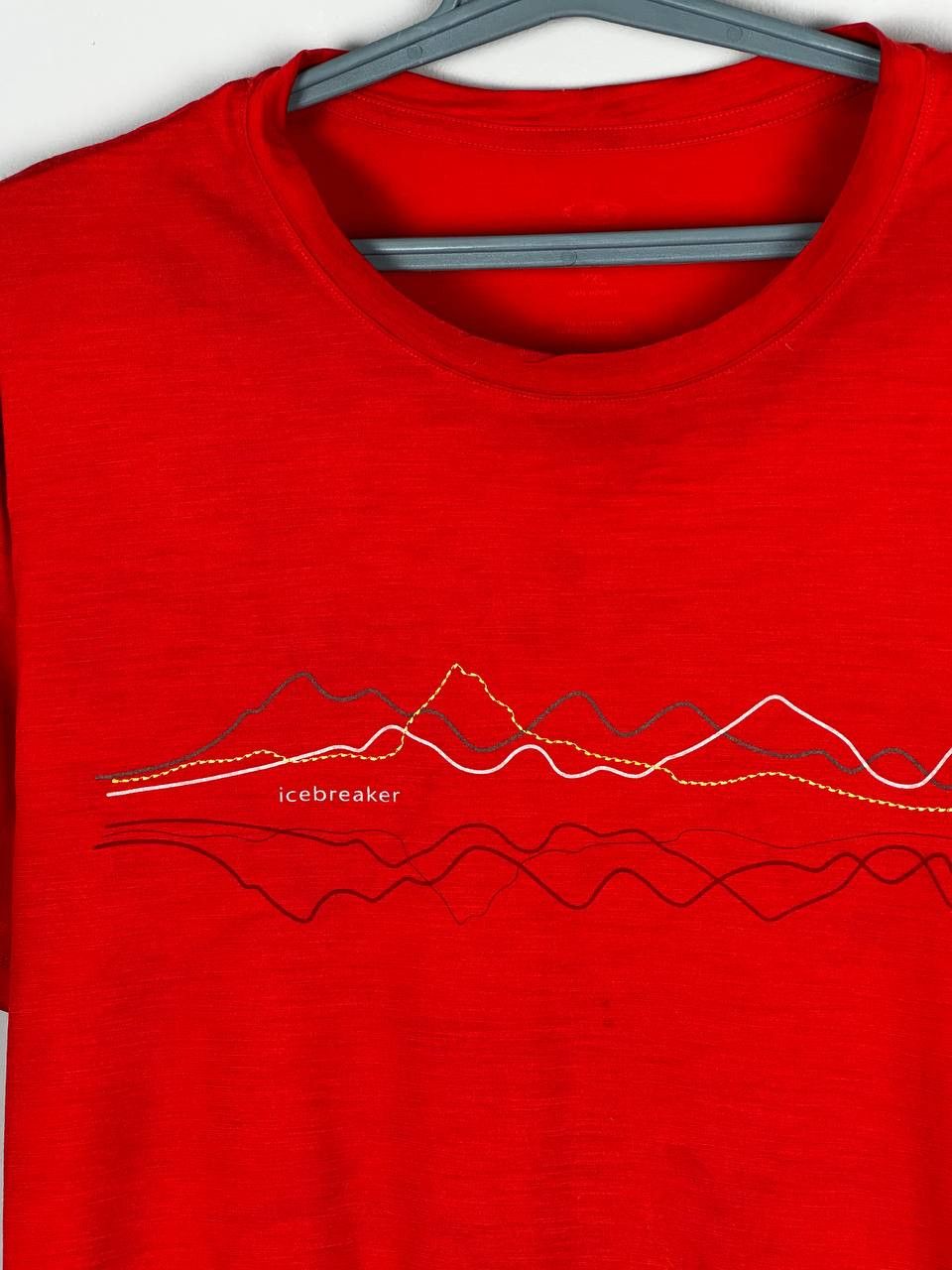 Icebreaker Icebreaker Merino Wool Orange Outdoor T Shirt Size US XXL / EU 58 / 5 - 4 Thumbnail