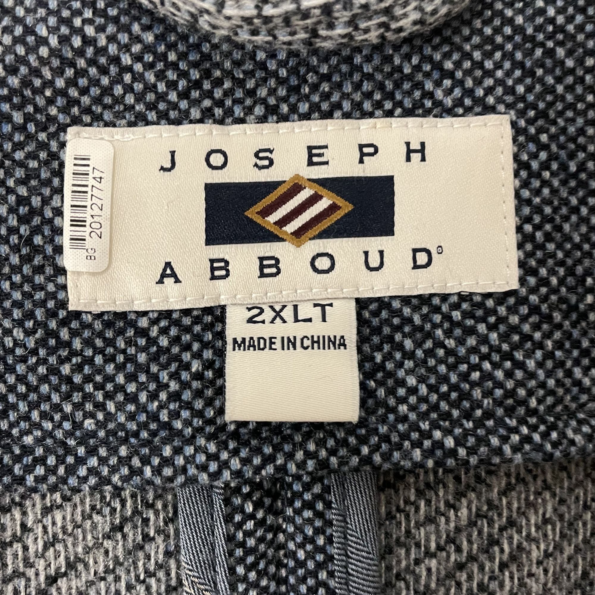 Joseph Abboud Joseph Abboud Men's Blue Birdseye Sport Coat SURGEON CUFF Bl Size 44L - 5 Thumbnail