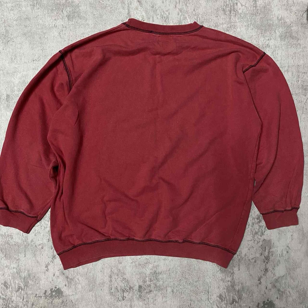 Russell Athletic Burgundy vintage Russell Athletic crewneck sweatshirt Size US L / EU 52-54 / 3 - 4 Thumbnail