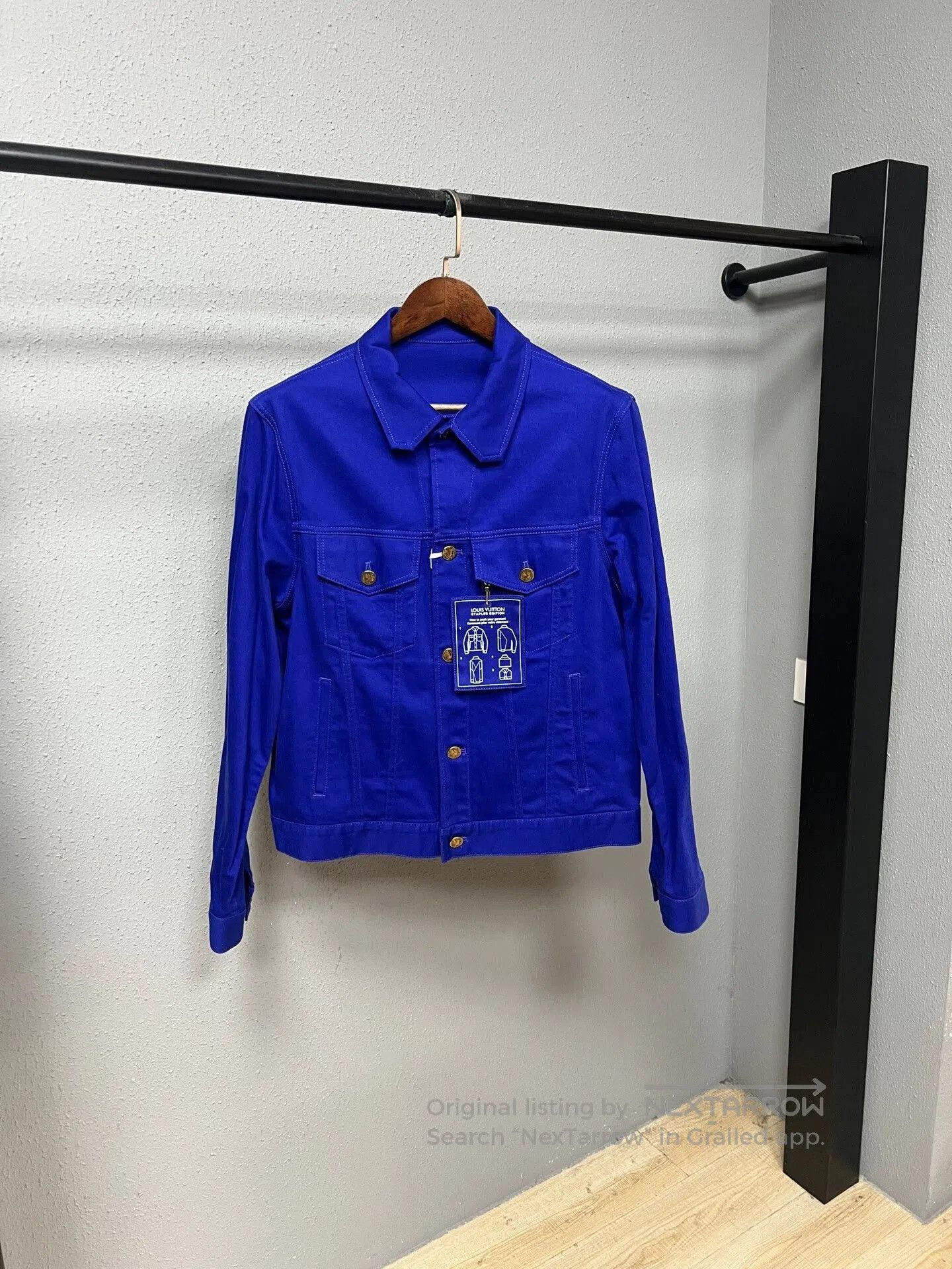 Louis Vuitton louis vuitton electric blue denim jacket. Size US M / EU 48-50 / 2 - 1 Thumbnail