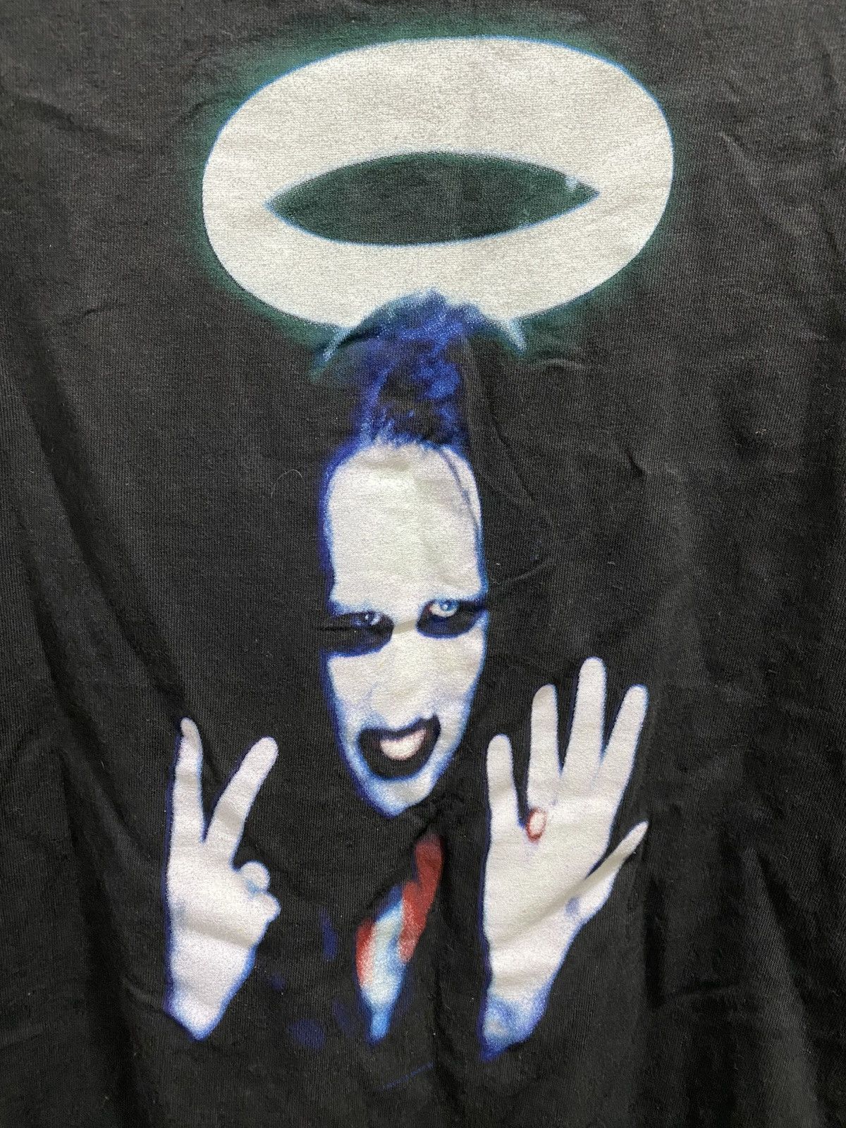 Marilyn Manson MARILYN MANSON MIDDLE FINGERS RARE 90s Size US M / EU 48-50 / 2 - 3 Thumbnail