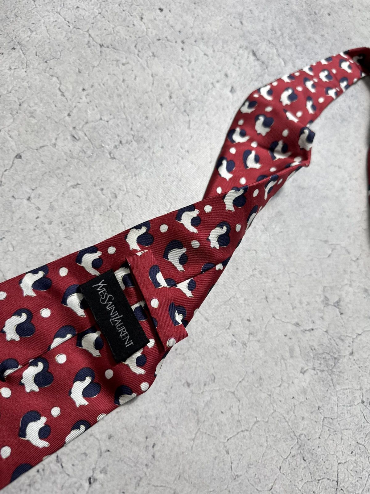 Yves Saint Laurent Yves Saint Laurent Paris YSL Silk Tie Size ONE SIZE - 5 Thumbnail