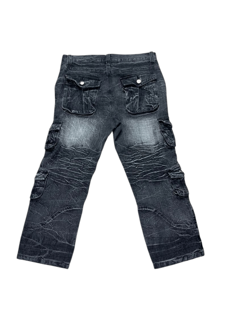 LOWBOX Vintage Lowbox Multi pocket Denim Size US 33 - 2 Thumbnail