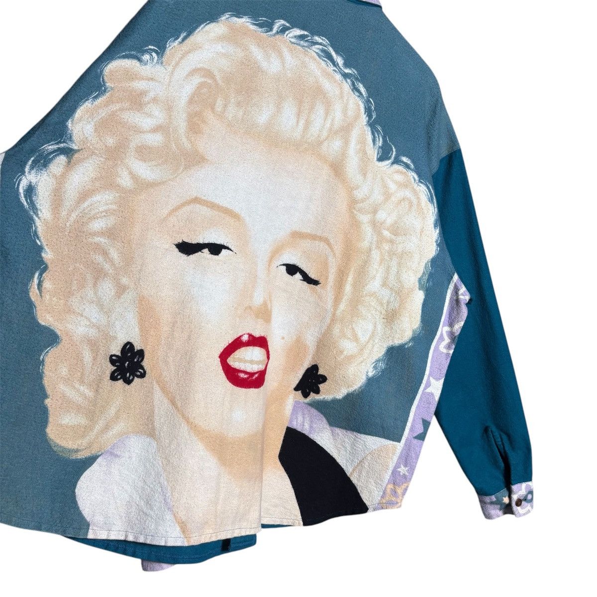 Band Tees × Designer × Vintage Vintage Kiki Layne Marilyn Monroe Printed Pocket Shirt Size US XL / EU 56 / 4 - 3 Thumbnail