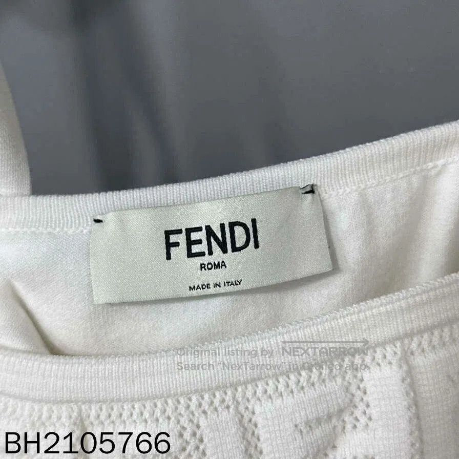 Fendi FENDI Monogram Cardigan Skirt Vest Set. Size US S / EU 44-46 / 1 - 7 Thumbnail
