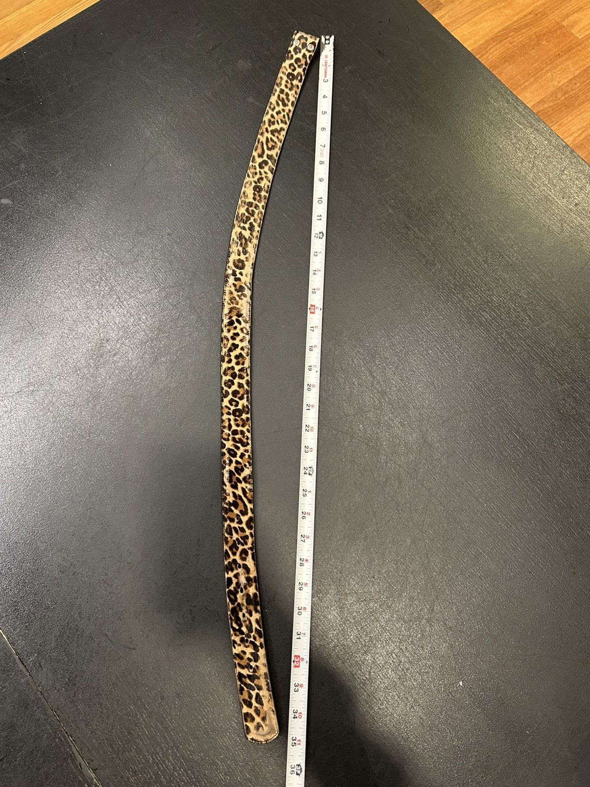 Chrome Hearts Chrome Hearts Leopard Hide Belt Strap Size 30 - 15 Thumbnail
