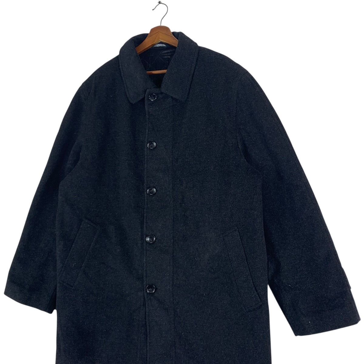 Designer × Vintage VINTAGE OVIESSE MADE IN ITALY WOOL COAT Size US L / EU 52-54 / 3 - 3 Thumbnail