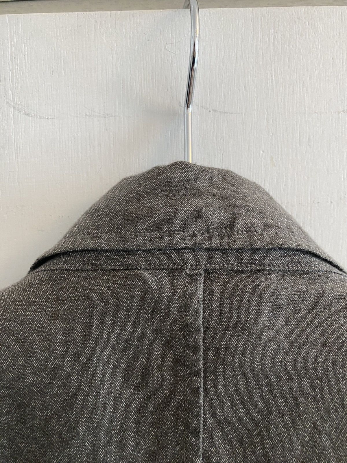 Comoli Comoli SS22 Twisted Heather Grey Cotton Jacket Size US L / EU 52-54 / 3 - 7 Thumbnail