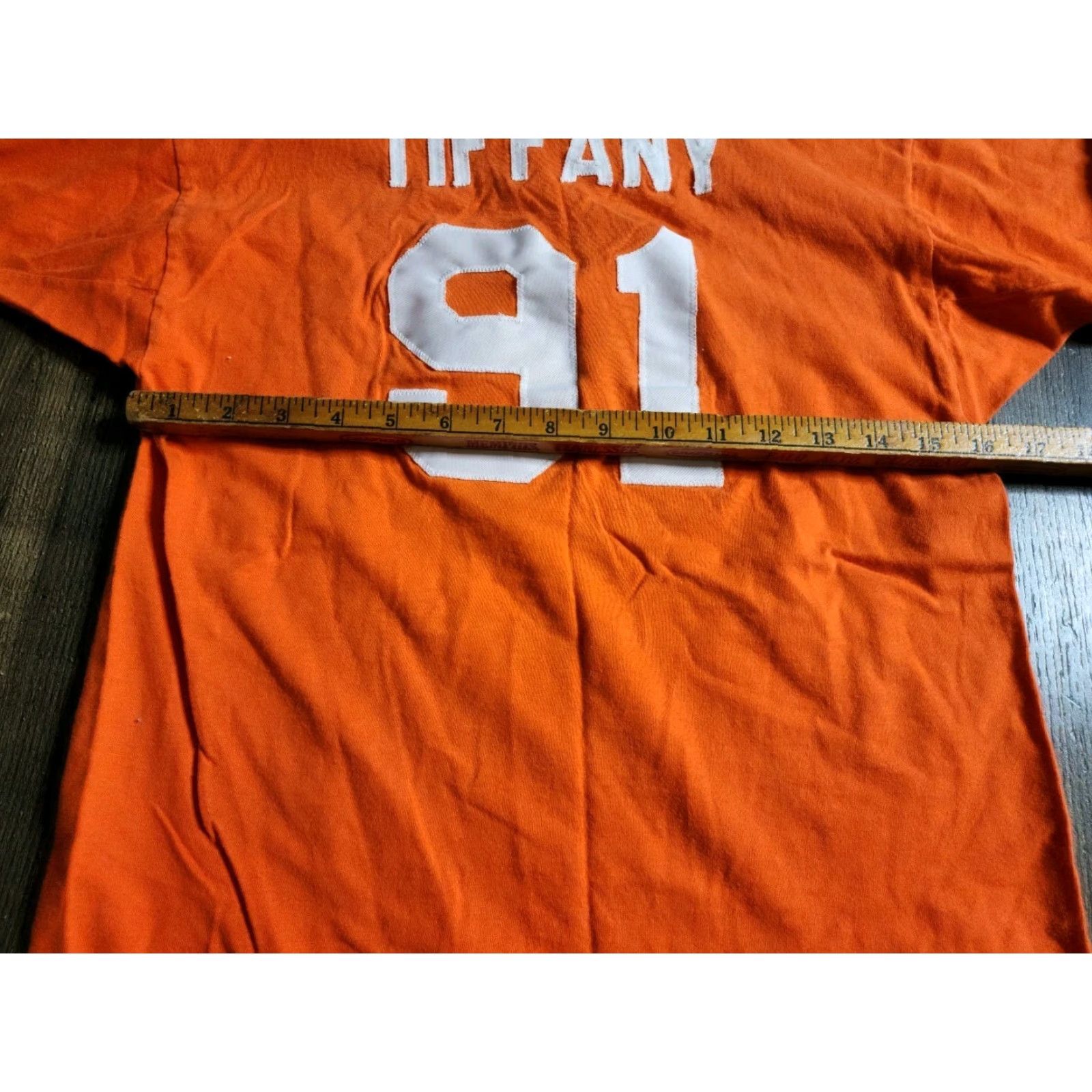 Russell Athletic VINTAGE Russell Athletic T-Shirt Mens M Football Jersey Cotton Orange 70s 80s College University Athletic Logo Size US M / EU 48-50 / 2 - 3 Thumbnail