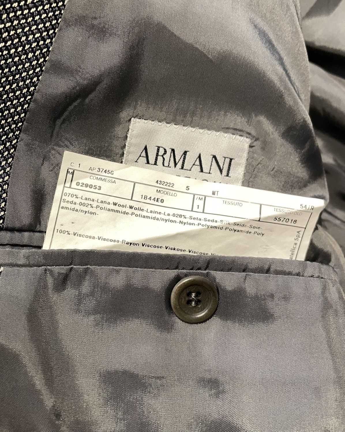 Armani Vintage Armani Light Gray Blazer Size XL / US 12-14 / IT 48-50 - 10 Thumbnail