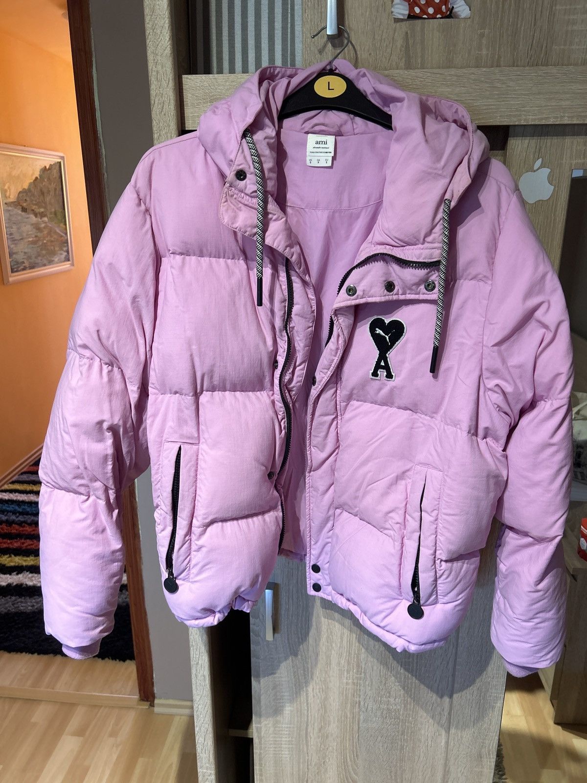 PUMA X AMI Puffer Jacket orchid