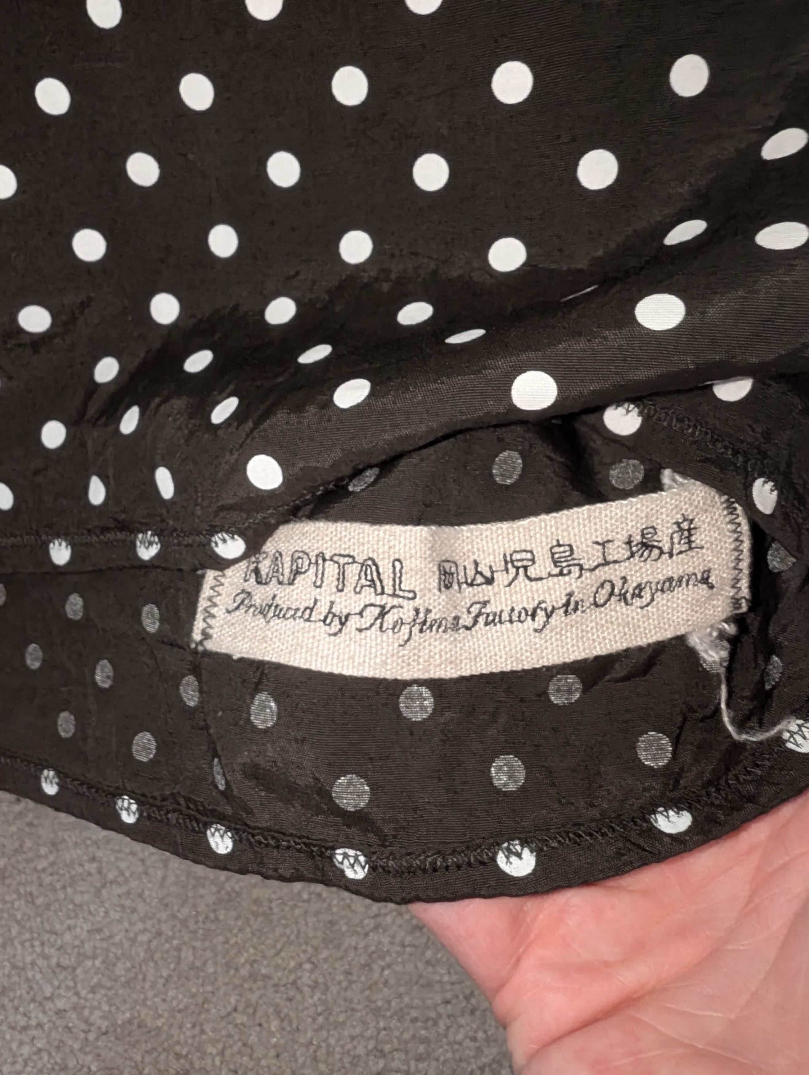 Kapital Kapital Polka Dot Rayon Shirt Size US M / EU 48-50 / 2 - 4 Thumbnail